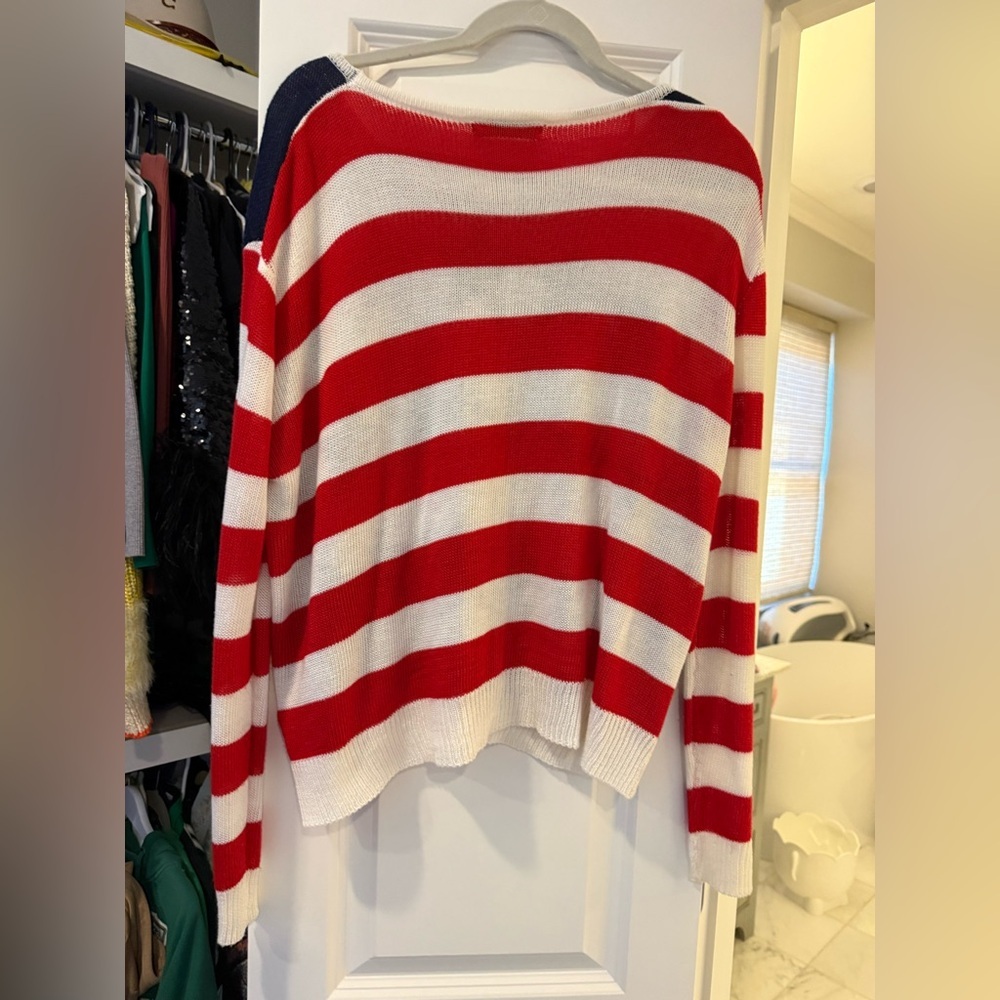 Patriotic Star and Stripe Sweater - Picture 4 of 4